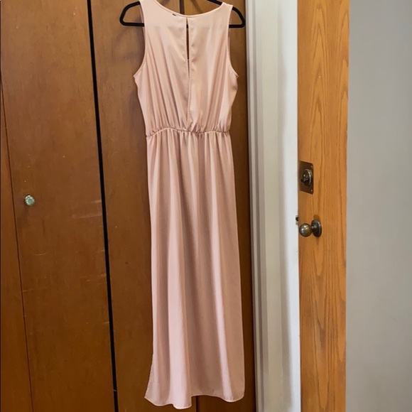 🌙3 FOR $20 
H&M soft pink maxi dress -L - Picture 2 of 4